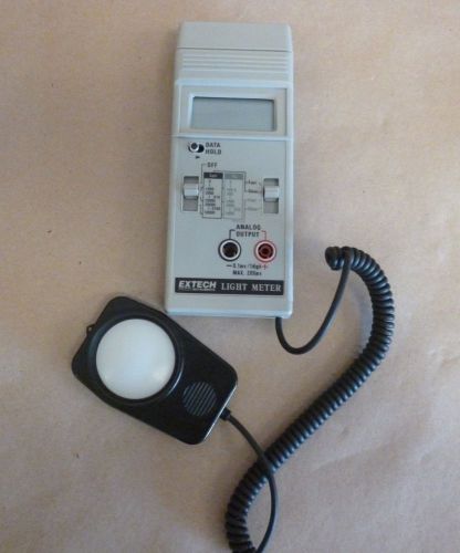 EXTECH INSTRUMENTS 40102 DIGITAL LIGHT METER 200MV *CALIBRATED*