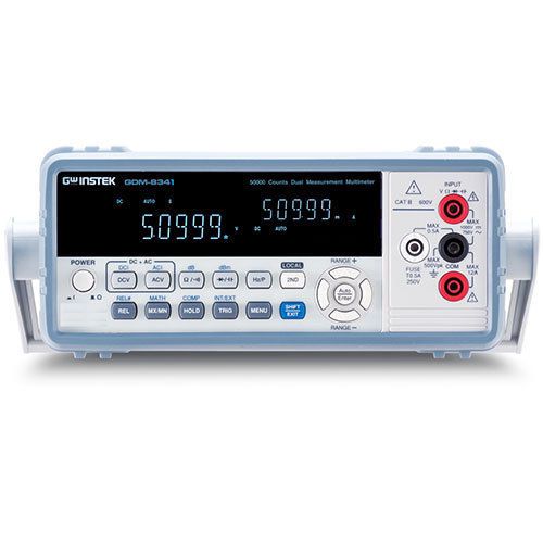 Instek GDM-8341 50,000 Counts Dual Measurement Multimeter with USB Device