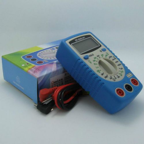 Digital multimeter dmm ohmmeter voltmeter ammeter volt ohm test buzzer probe new for sale