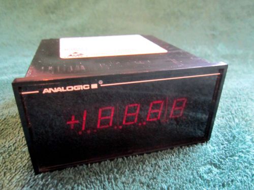 ANALOGIC  AN2574-1-1-1-P  DIGITAL PANEL METER *USED* Nice