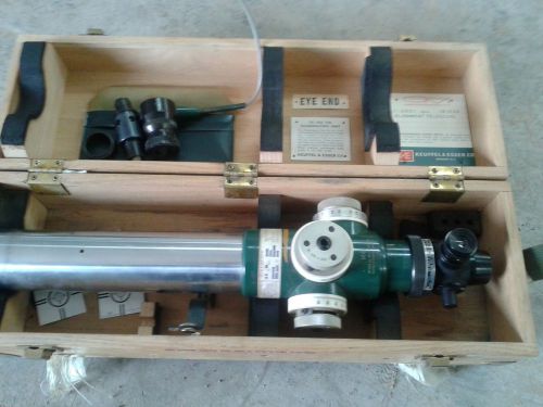 KEUFFEL ESSER K&amp;E  PRECISION 71-2021 OPTICAL INSPECTION ALIGNMENT TELESCOPE