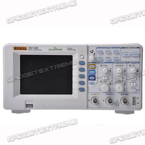 Rigol ds1102e 5.6&#034; tft lcd 100mhz 2-channel digital color storage oscilloscope e for sale