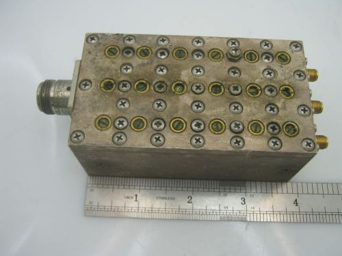 mil-spec RF Microwave DIPLEXER 1820-2420 MHz  2.4 GHz  TESTED