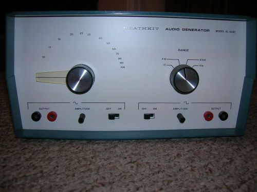 VINTAGE HEATHKIT IG-5282 AUDIO GENERATOR WITH LEADS