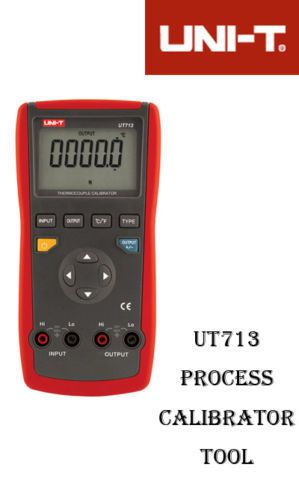 UT713 PROCESS CALIBRATOR THERMOCOUPLE J K T E R S B N L