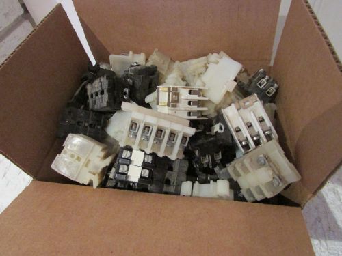 6 LB Lot of Allen Bradley And Buchanan Pull Apart Terminal Blocks. 100&#039;s in Lot!