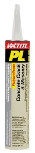 Henkel Loctite, 2 Pack, PL, 10 OZ, Limestone, Polyurethane Concrete Sealant