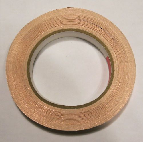 COPPER TAPE FOIL TAPE CONDUCTIVE 1 INCH ROLL 36 YARDS