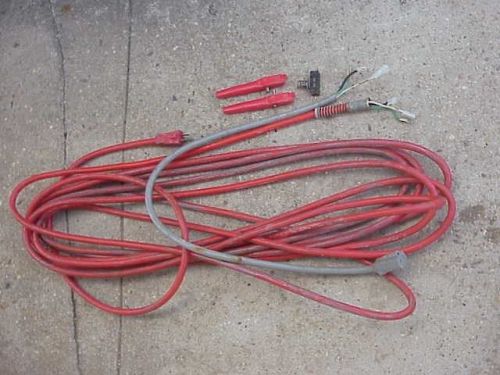 Floor buffer 50&#039; wire + motor cable + handles + switch cable cord parts repair for sale