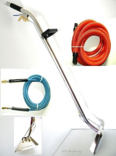 Carpet Cleaning - 12&#034; 2-Jet Wand 1 1/2&#034; Vacuum hose Orange