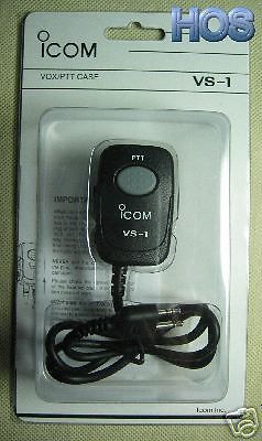 NEW ICOM VS-1 VOX/PTT CASE Adapter for IC-F11/S IC-F21/S IC-F12/S IC-F22/S