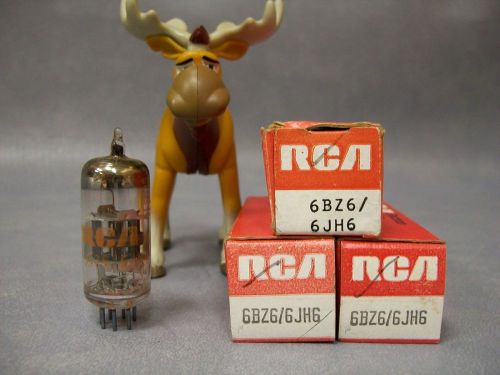 RCA 6BZ6 / 6JH6 Vacuum Tubes  Lot of 3