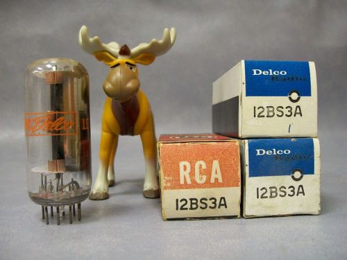 12BS3A Vacuum Tubes  Lot of 3  Delco / RCA