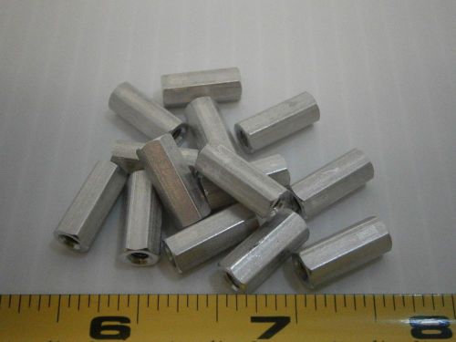 RAF 2106-632-A Aluminum 1/4 Spacer Hex Standoff Female 5/8 L lot of 50 #407