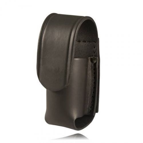 Boston Leather 5527HS-1 Plain Black Hidden Snap Chemical Holder for Mark III