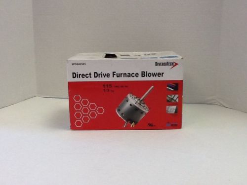Diversitech wg840585 1/3 hp, 115 vac direct drive furnace blower motor for sale