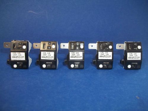 OVERLOADS FOR PTC RELAY 1/6 HP- 60Hz- 110V (5 PIECES)