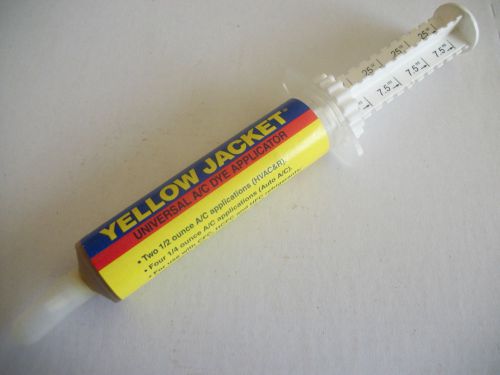 YELLOW JACKET ..UNIVERSAL A/C DYE APPLICATOR ..UPC# 69700 .. 1FL. OZ 420781/0502