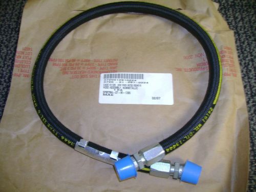 Hydraulic/fuel  hose, 33 inch long, 5/16 inch swivel female fittings for sale