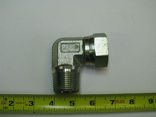 Aeroquip 2250-16-16s 1&#034;mnpt x  -16 jic 37 degree flare hydraulic fitting eaton for sale