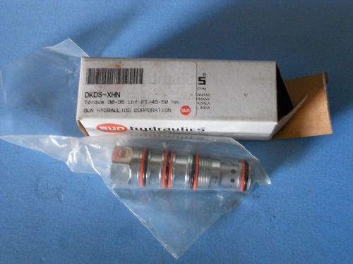 Sun Hydraulics DKDS-XHN VALVE CARTRIDGE   NEW!!