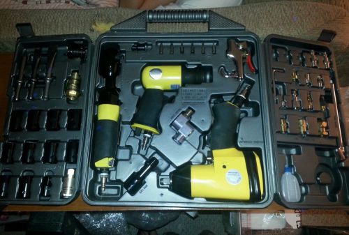 MASTERGRIP PNEUMATIC TOOL SET MODEL #690394 never used