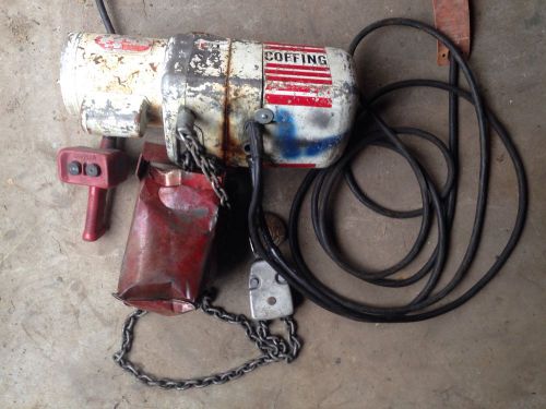 Coffing Hoist 1 Ton Power Assit