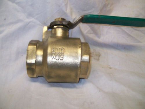 2&#034; Brass Ball Valve