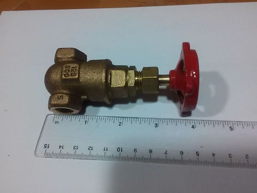 Milwaukee 105 Bronze Gate Valve 1/4&#034; threaded ends