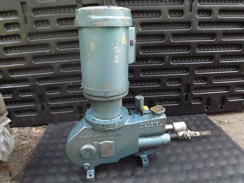 MILTON ROY FR150B96 METERING PUMP W/ electric MOTOR 100 or 1000PSI 21GPH