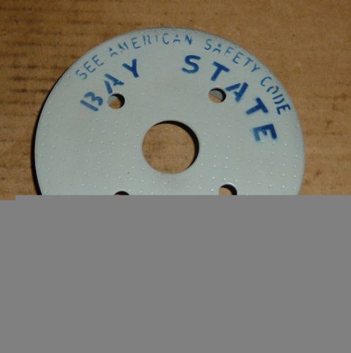 Bay state bench grinder wheel stone,machine,hand or stationary use,abrasive tool for sale