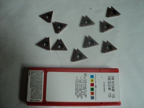 10 pcs. sandvik TPMT 3(2.5)1- MF grade 1125 coated inserts