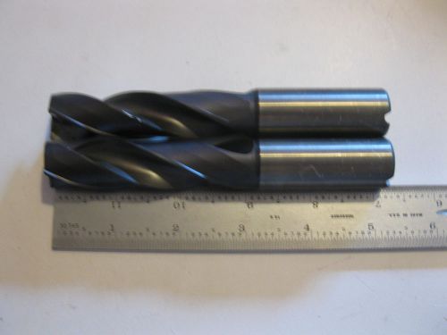 2 solid carbide 3/4&#034; drills. coolant thru.