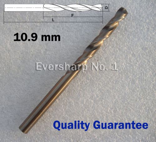 Lot 1pcs Cobalt Drill Bit M35 HSS Twist Drill 10.9mm(.4291&#034;) For Stainless Steel