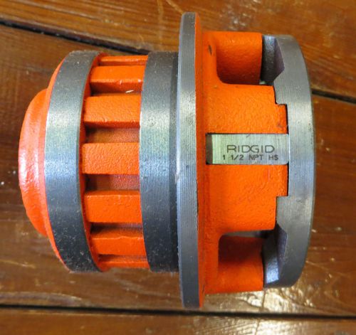 Ridgid 37500 12R 1 1/2&#034; HS NPT DIE HEAD COMPLETE NOS!