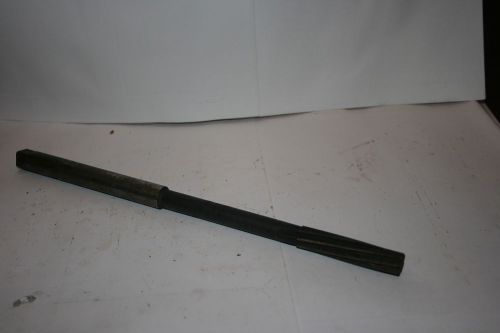 (1) used 5/8 .6250 hss spiral hand chucking reamer for sale