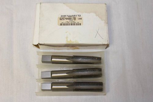 Usa made 10639 3-piece chrome hand tap set 7/8 x 14 h-4 for sale