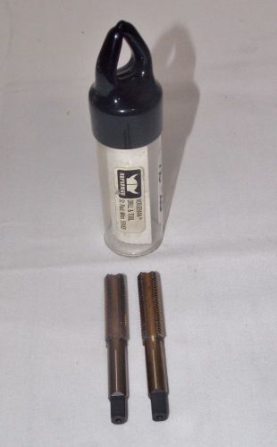 Lot 2 Super Premium HSS SP Series HS H2 7599 Bottoming Tap 1/2&#034;-20 4 Flutes