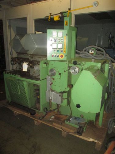 Niehoff 21 pass fine wire draw machine model #m-5 with annealer / welder unit for sale