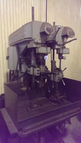 Fosdick cincinnati twin spindle drill press heavy duty for sale