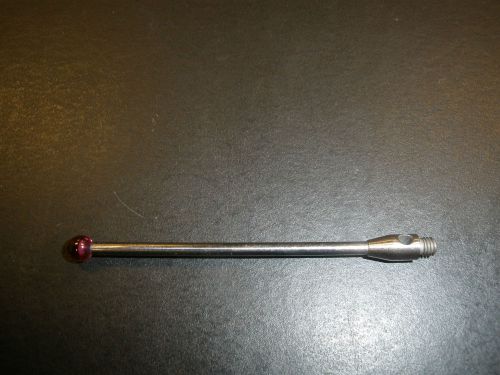 Renishaw CMM Ruby Stylus Probe 3mm thrd x 50mm Long x 4mm dia Ball