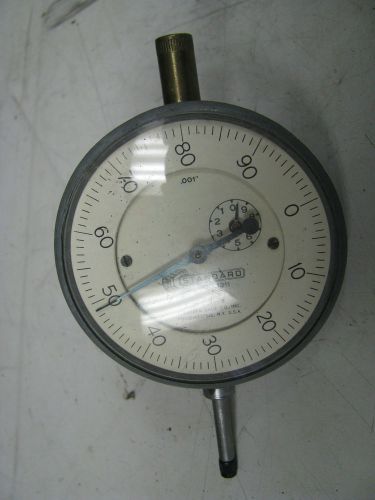 Standard Gage Large Faced Dial Indicator 1&#034;/.001&#034; - DK1