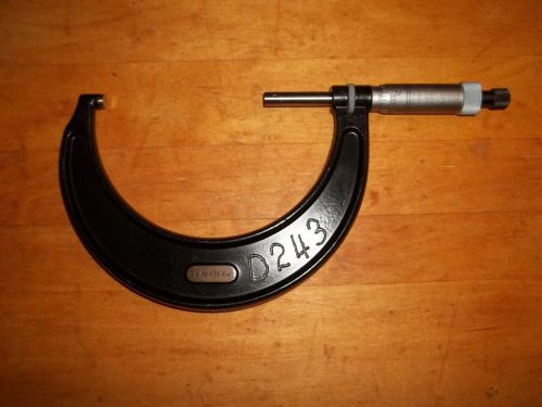 Starrett No 436 3&#034;-4&#034; Micrometer - Excellent condition