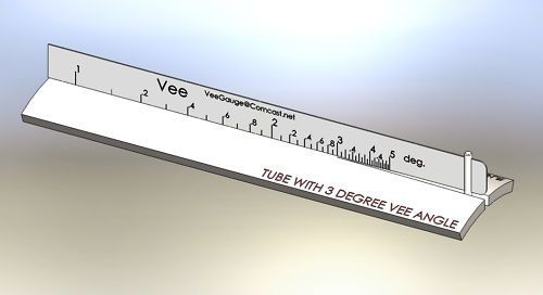 Vee Gauge for High Frequency Welding of Tube &amp; Pipe