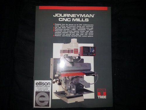 Tree Journeyman 210 310 325 CNC Mill color brochure