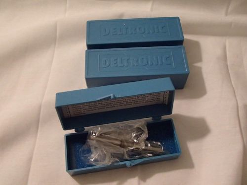 64) deltronic gage pin 285-6 1 micro inch surface finish concentric ends for sale