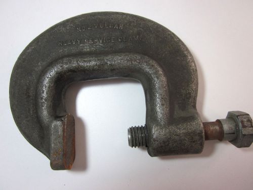 Williams No. 2 Vulcan Heavy Service C Clamp Machinist Welder 2 1/4&#034; Opening