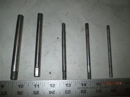 MACHINIST TOOLS LATHE MILL Lot of Machinist Mandrels Mandrel h