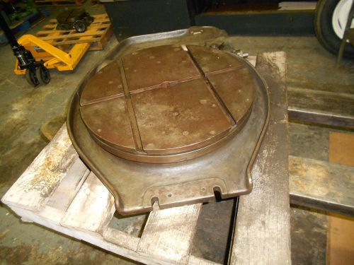 Kearney &amp; Trecker Model 3512 24&#034; Rotary Table