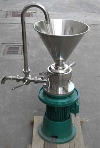 New vertical sesame soybean peanut butter colloid mill grinder jml-120 for sale